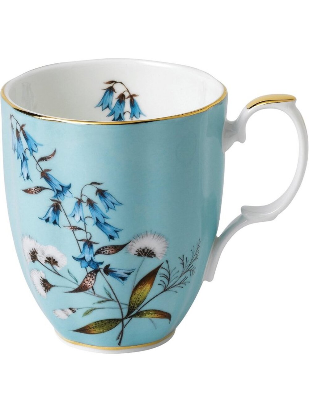 Vintage 1950s Fine China Mug - Collectible Tea Cup, Elegant Floral Design